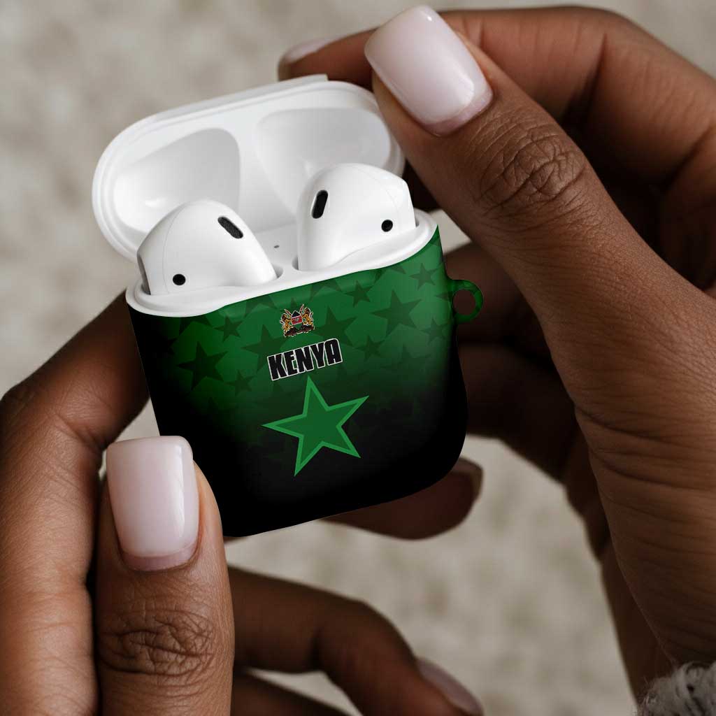 Kenya Football AirPods Case Go Harambee Stars - Green Jersey