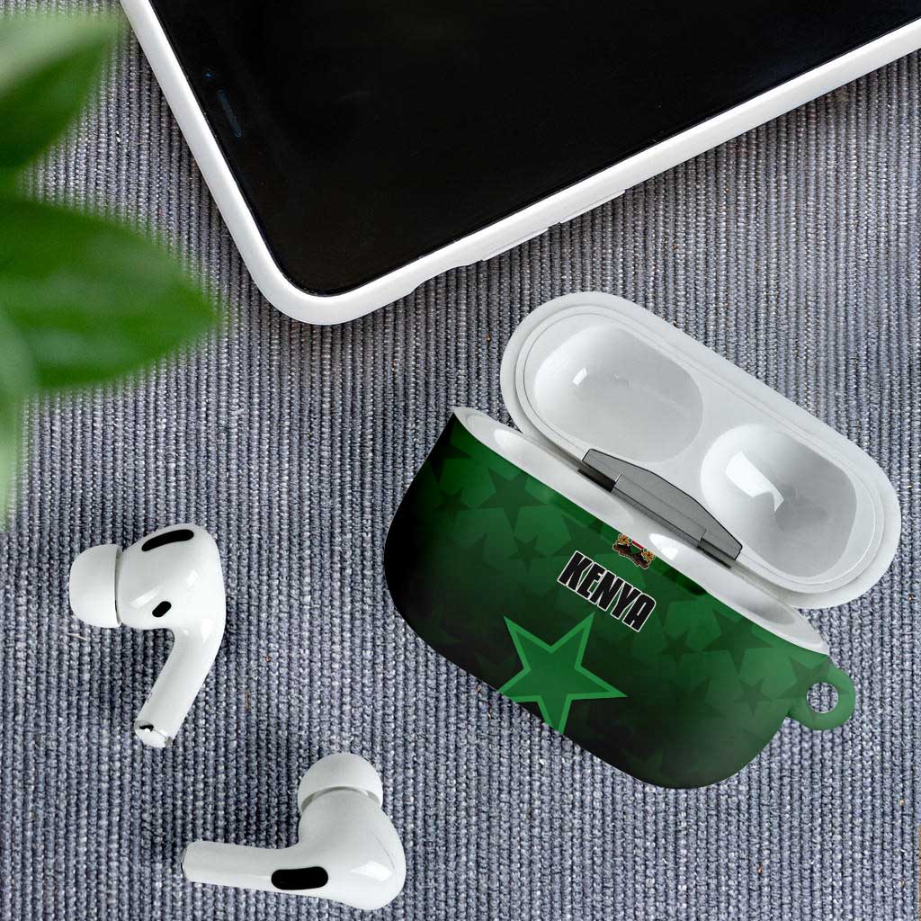 Kenya Football AirPods Case Go Harambee Stars - Green Jersey