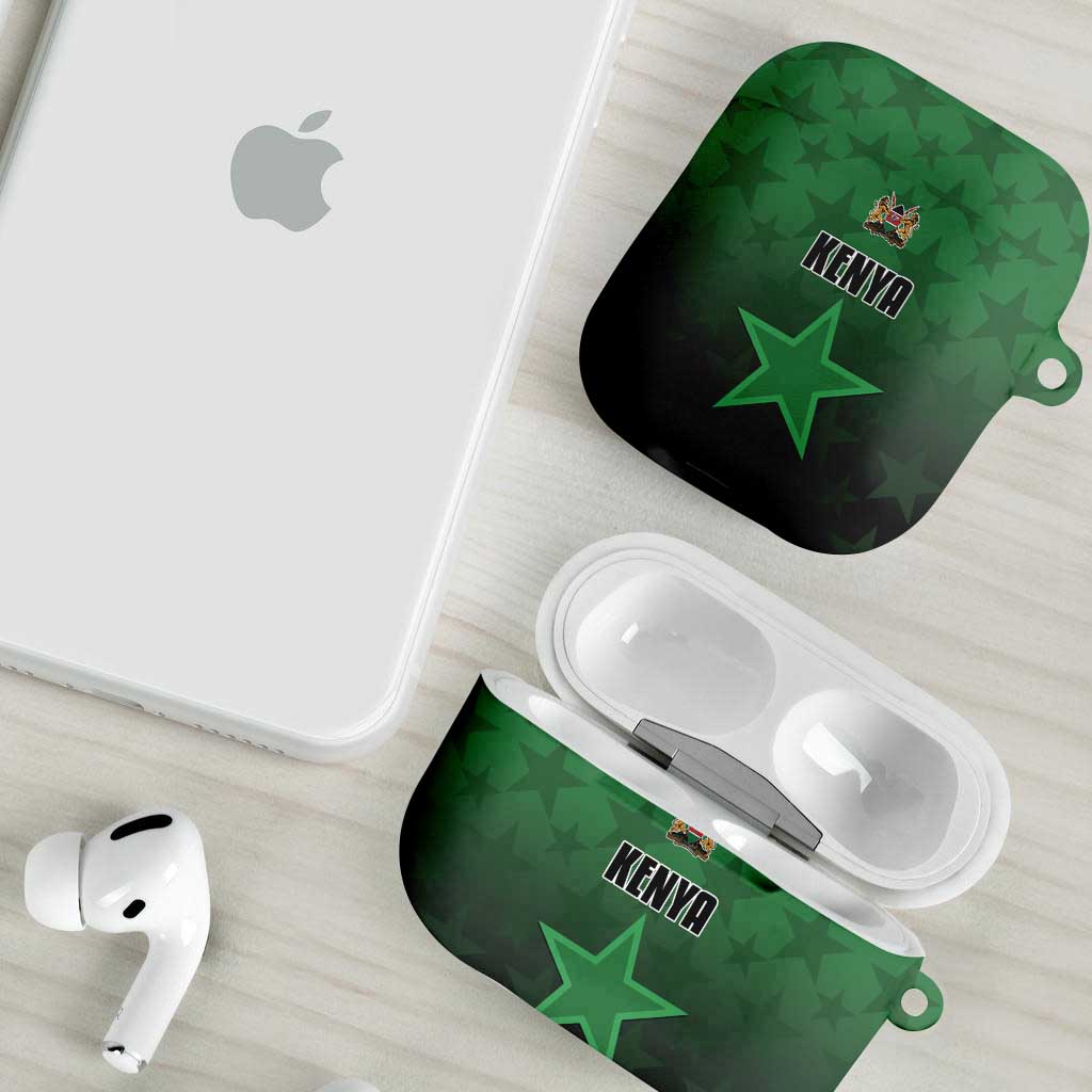 Kenya Football AirPods Case Go Harambee Stars - Green Jersey
