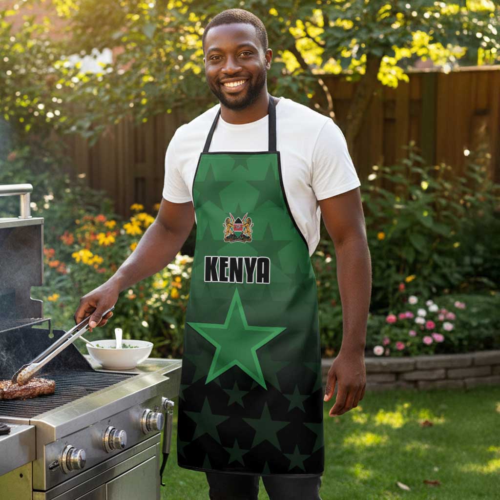 Kenya Football Apron Go Harambee Stars - Green Jersey
