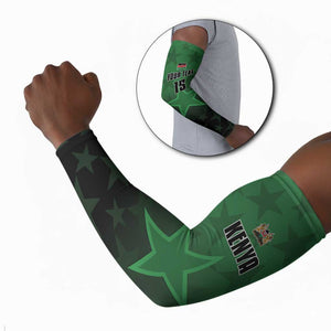 Custom Kenya Football Arm Sleeves Go Harambee Stars - Green Jersey