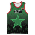 Custom Kenya Football Basketball Jersey Harambee Harambee Stars - Green Jersey LT15