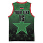 Custom Kenya Football Basketball Jersey Harambee Harambee Stars - Green Jersey LT15