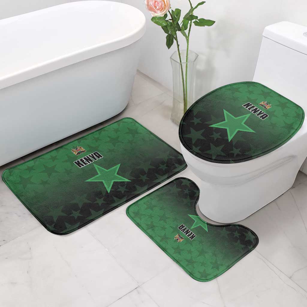 Kenya Football Bathroom Set Go Harambee Stars - Green Jersey