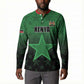 Custom Kenya Football Button Sweatshirt Go Harambee Stars - Green Jersey