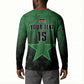 Custom Kenya Football Button Sweatshirt Go Harambee Stars - Green Jersey