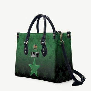 Kenya Football Leather Bag Go Harambee Stars - Green Jersey