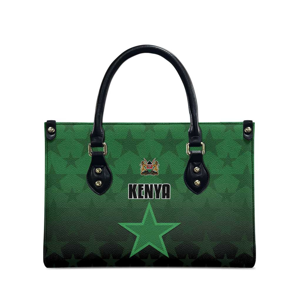 Kenya Football Leather Bag Go Harambee Stars - Green Jersey