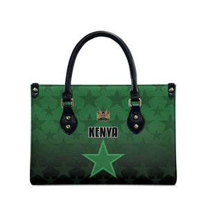 Kenya Football Leather Bag Go Harambee Stars - Green Jersey