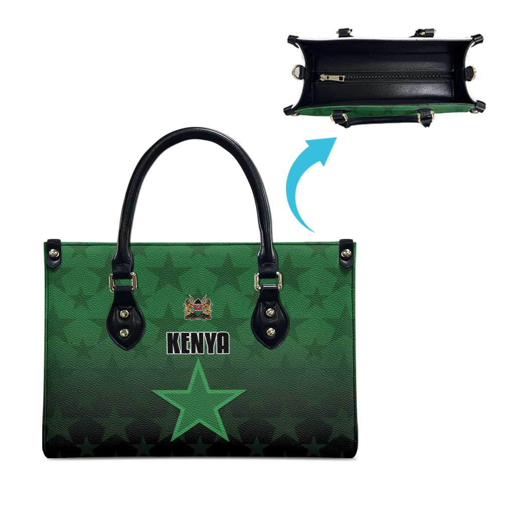 Kenya Football Leather Bag Go Harambee Stars - Green Jersey