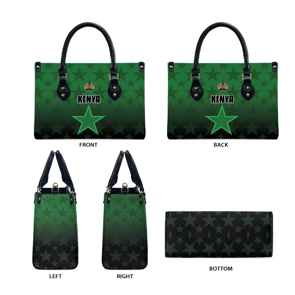 Kenya Football Leather Bag Go Harambee Stars - Green Jersey