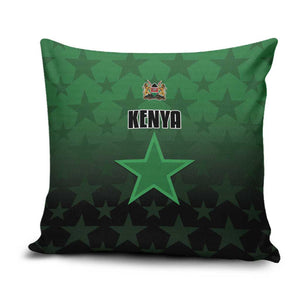 Kenya Football Pillow Cover Go Harambee Stars - Green Jersey