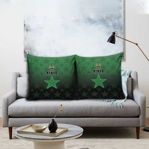 Kenya Football Pillow Cover Go Harambee Stars - Green Jersey