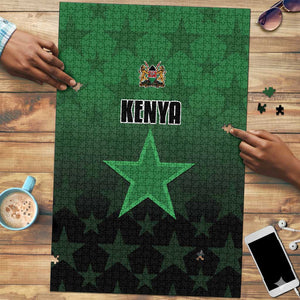 Kenya Football Puzzle Go Harambee Stars - Green Jersey