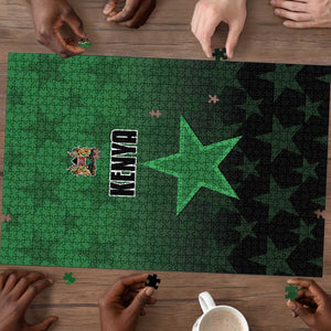 Kenya Football Puzzle Go Harambee Stars - Green Jersey