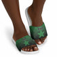 Kenya Football Slide Sandals Go Harambee Stars - Green Jersey