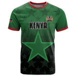 Custom Kenya Football T shirt Harambee Harambee Stars - Green Jersey - African Pride