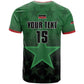 Custom Kenya Football T shirt Harambee Harambee Stars - Green Jersey - African Pride