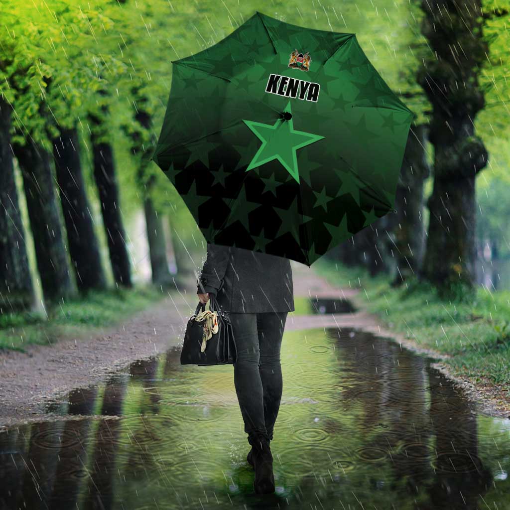 Kenya Football Umbrella Go Harambee Stars - Green Jersey
