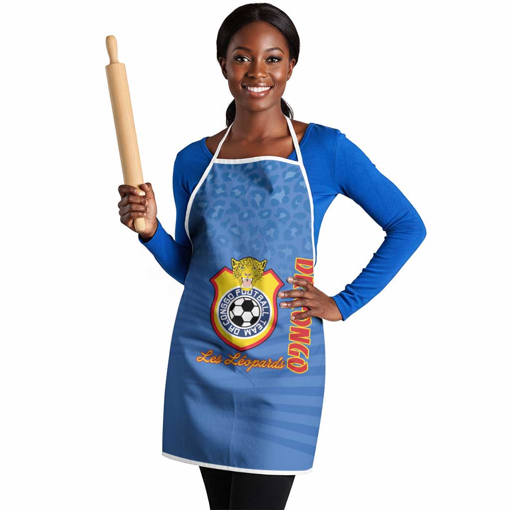 DR Congo Football Apron Come On Les Léopards