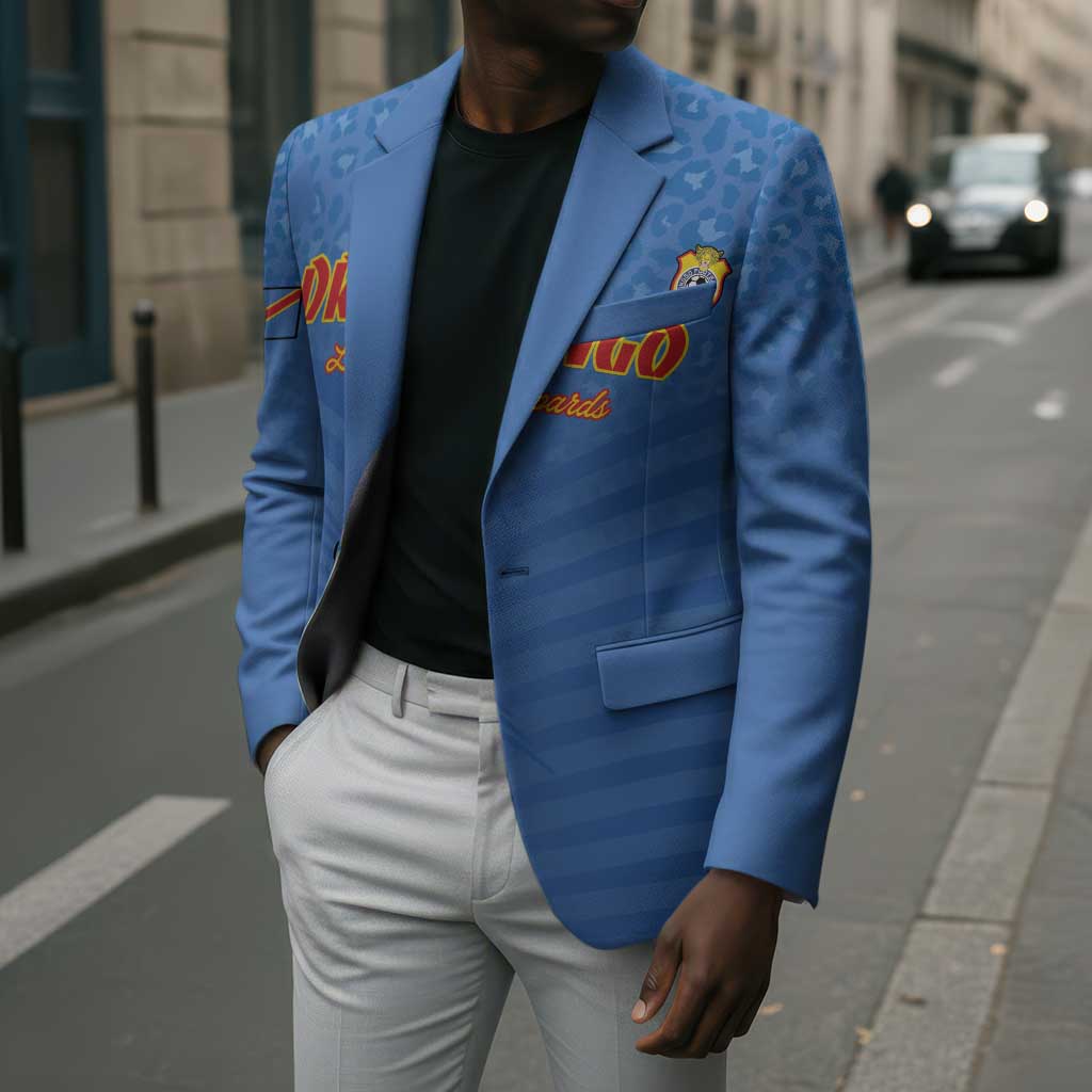 Custom DR Congo Football Blazer Come On Les Léopards