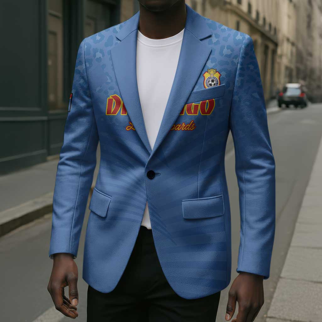 Custom DR Congo Football Blazer Come On Les Léopards