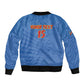 Custom DR Congo Football Bomber Jacket Allez Les Léopards - African Pride