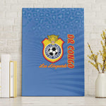 DR Congo Football Canvas Wall Art Allez Les Léopards - African Pride