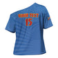 Custom DR Congo Football Cross Shoulder Shirt Come On Les Léopards