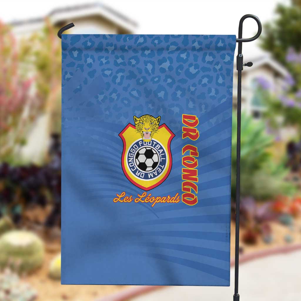 DR Congo Football Garden Flag Allez Les Léopards - African Pride