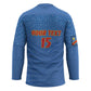 Custom DR Congo Football Hockey Jersey Come On Les Léopards