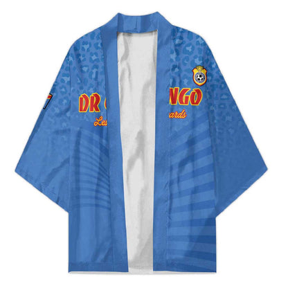 Custom DR Congo Football Kimono Come On Les Léopards
