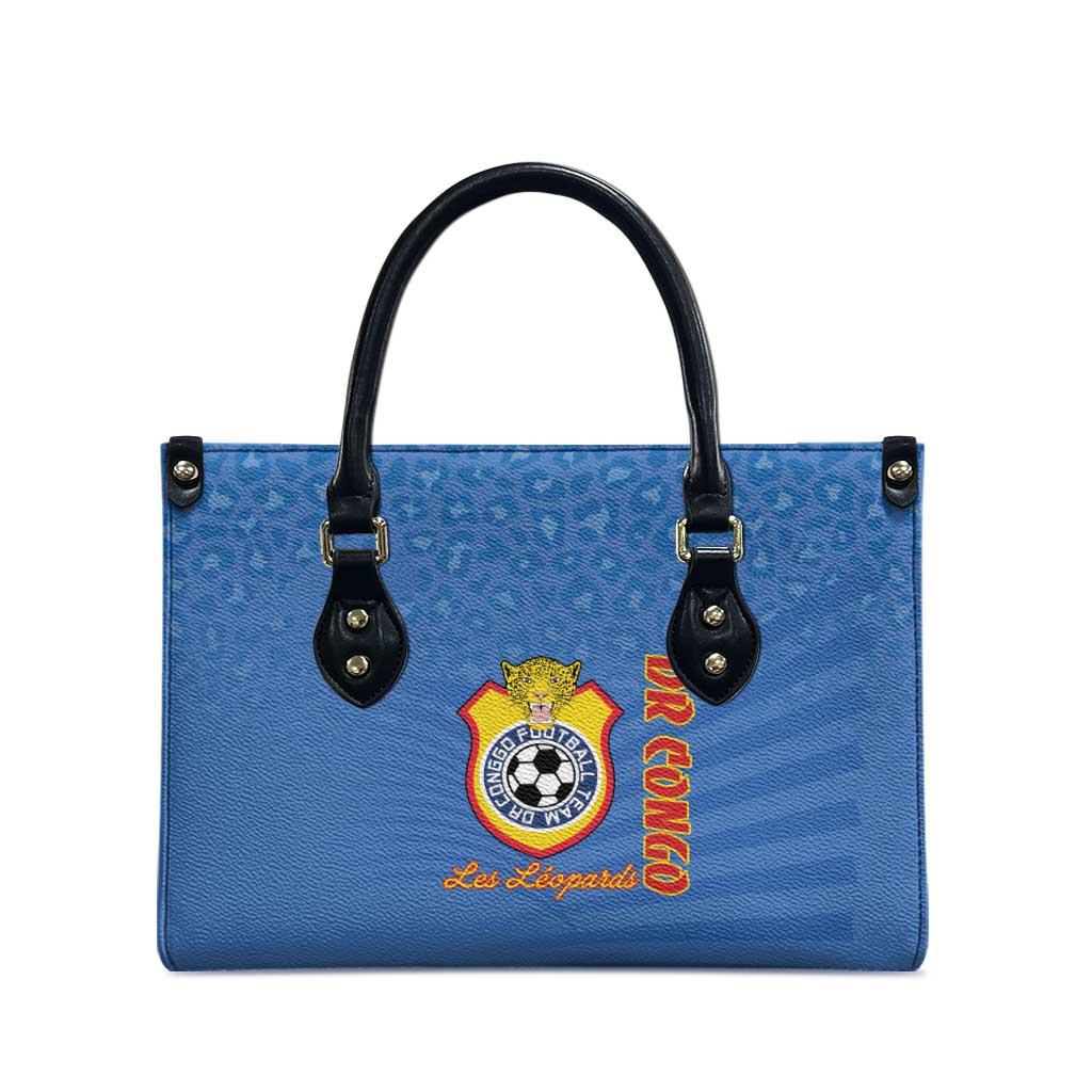 DR Congo Football Leather Bag Come On Les Léopards