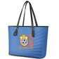 DR Congo Football Leather Tote Bag Allez Les Léopards - African Pride