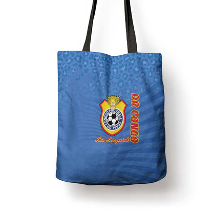 DR Congo Football Tote Bag Come On Les Léopards