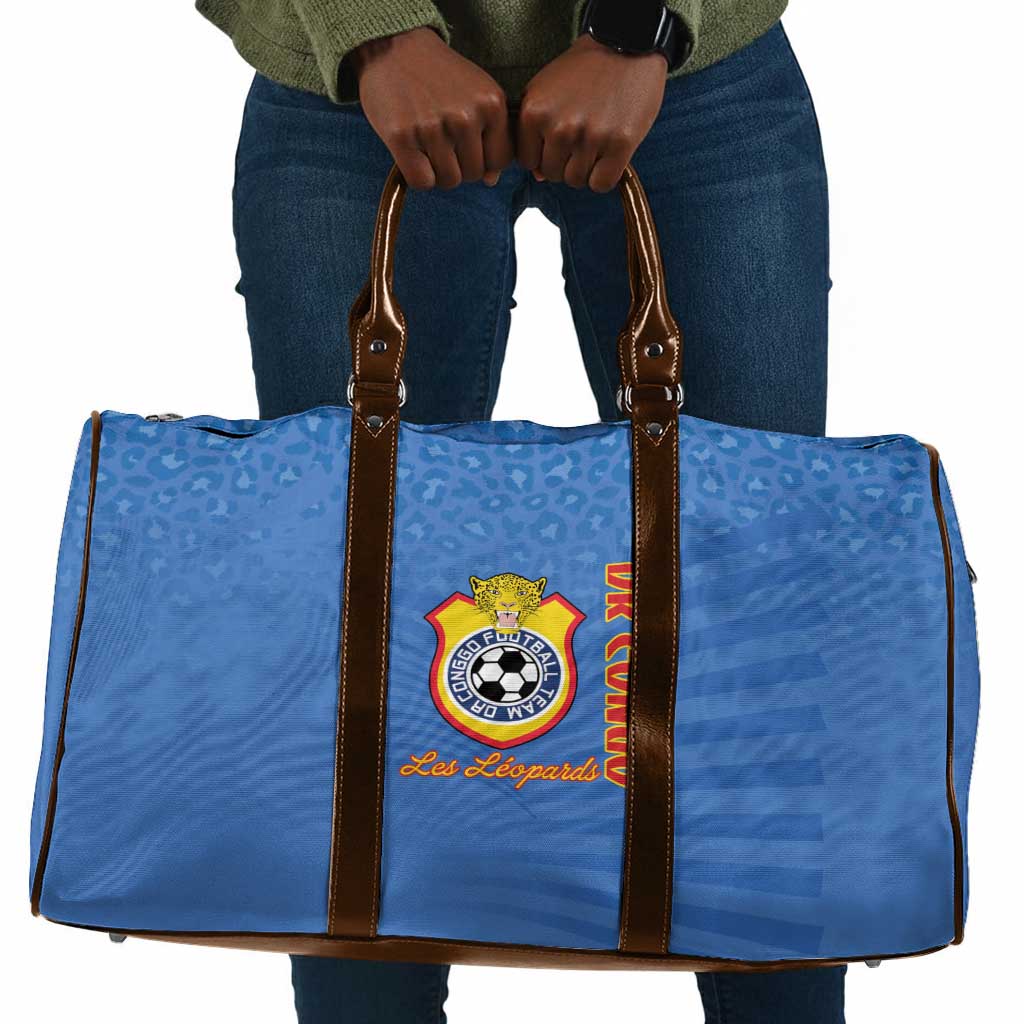 DR Congo Football Travel Bag Come On Les Léopards