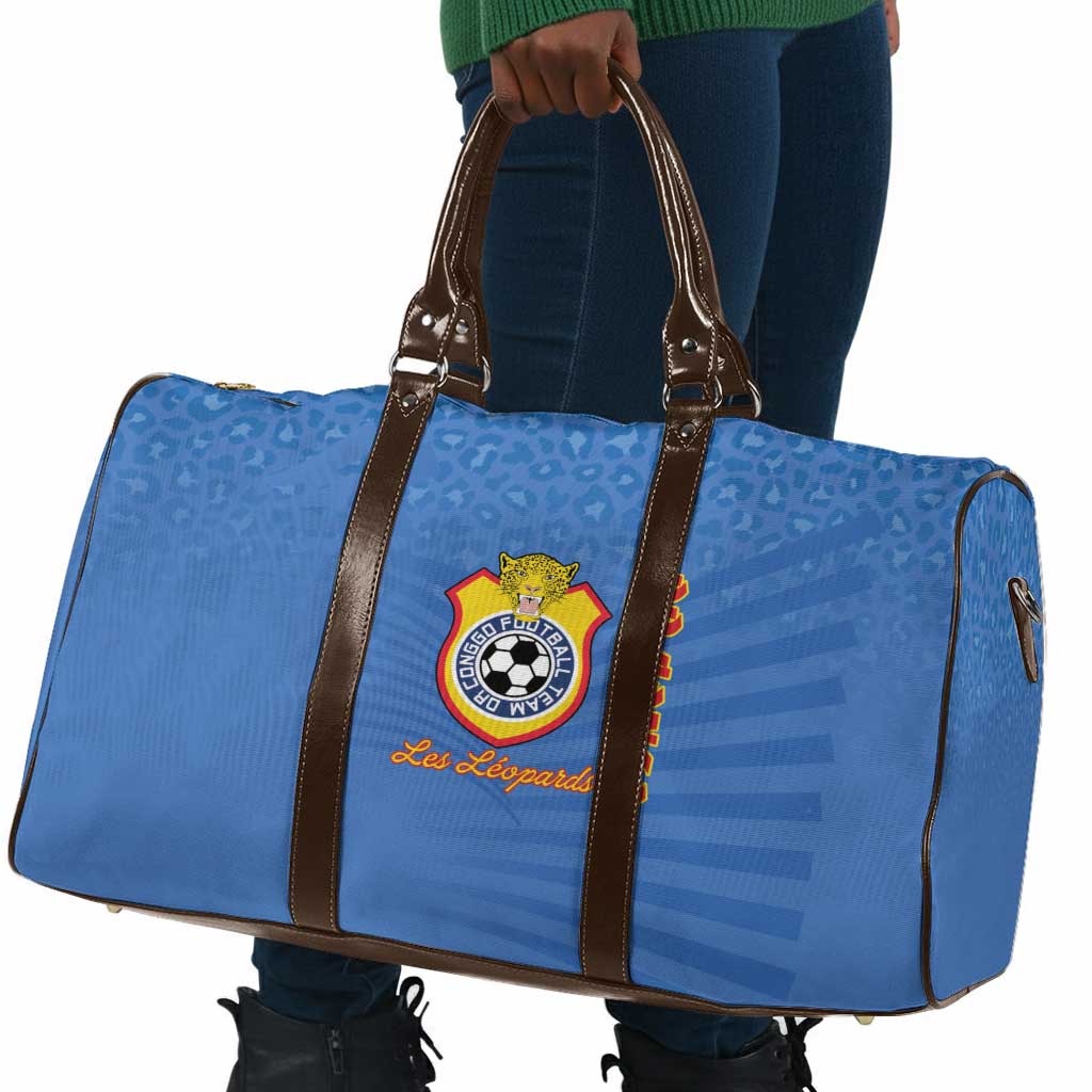 DR Congo Football Travel Bag Come On Les Léopards