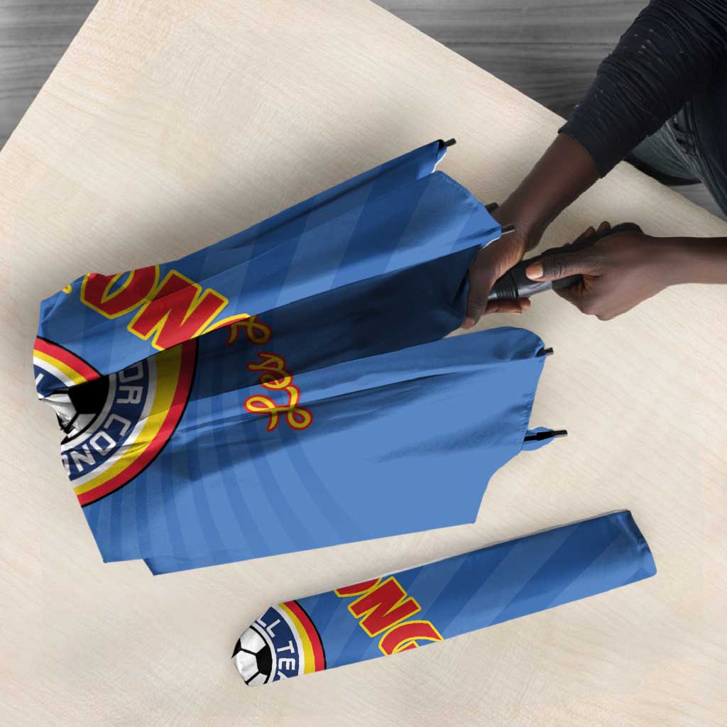 DR Congo Football Umbrella Come On Les Léopards