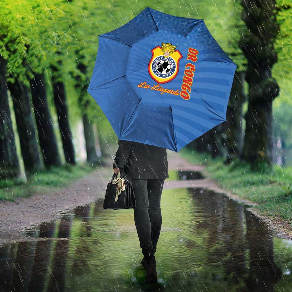 DR Congo Football Umbrella Come On Les Léopards