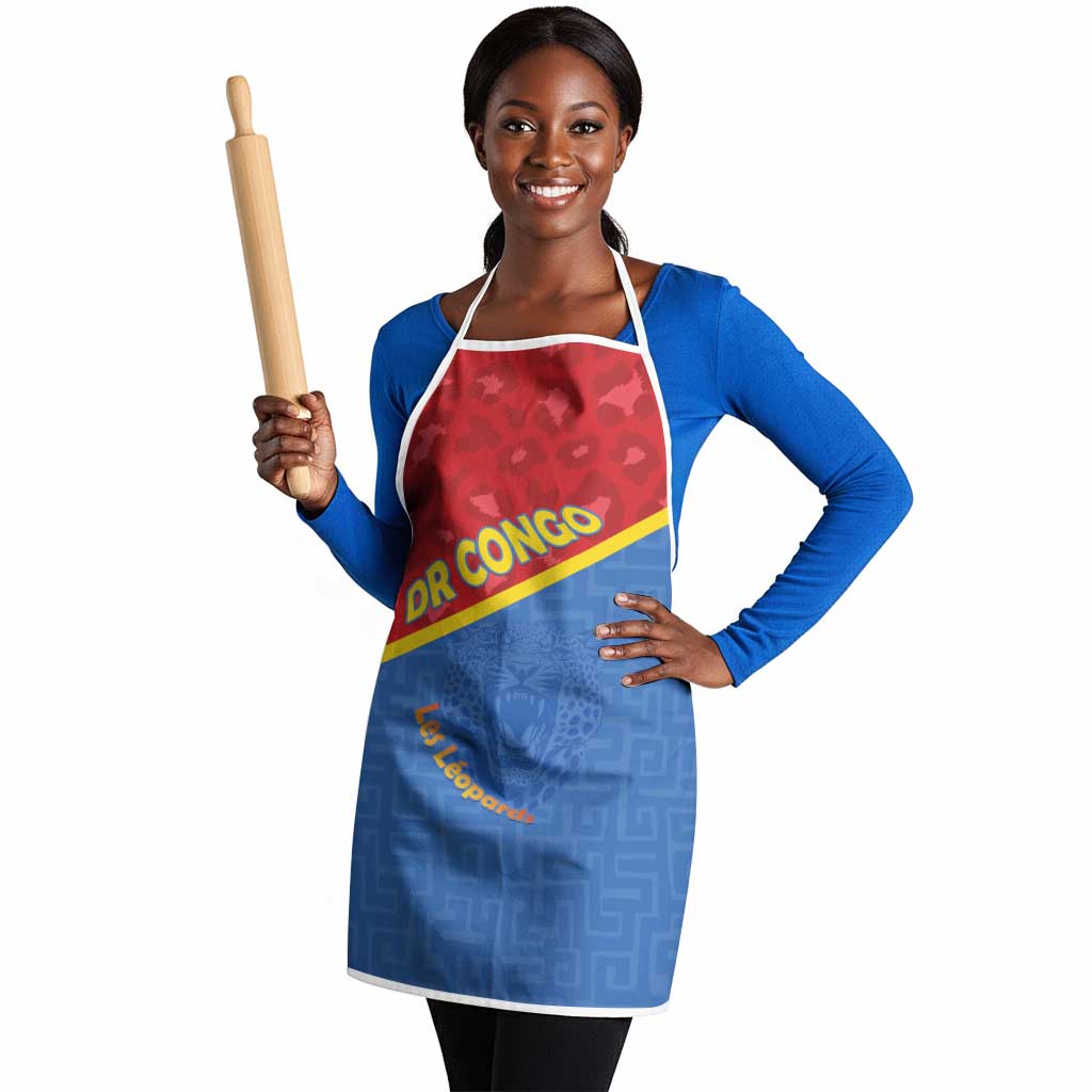 DR Congo Football Apron Allez Les Léopards