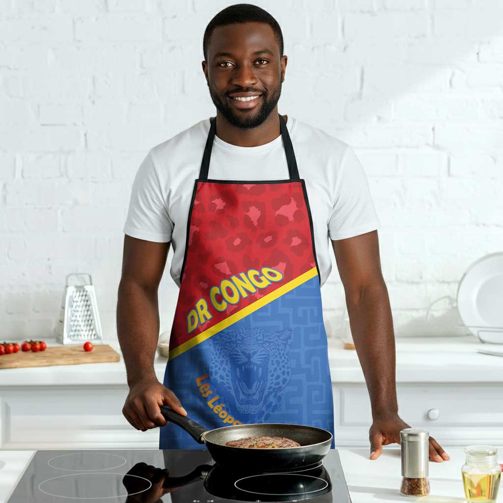 DR Congo Football Apron Allez Les Léopards