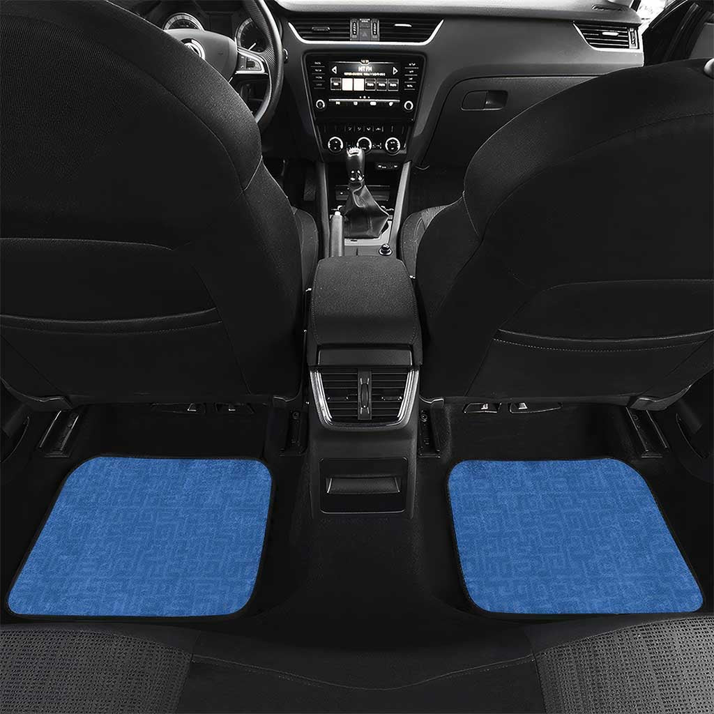 Custom DR Congo Football Car Mats Go Champions - African Pride