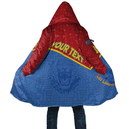 Custom DR Congo Football Cloak Allez Les Léopards