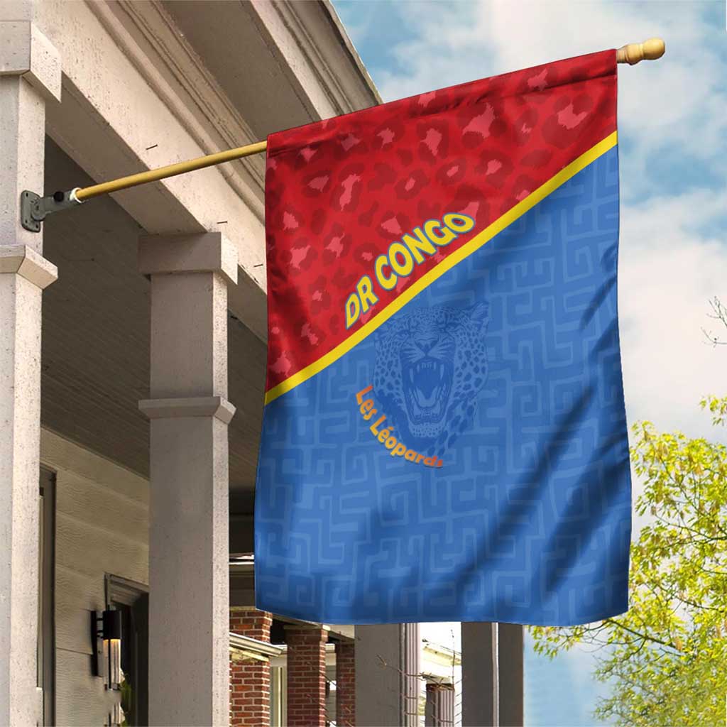 DR Congo Football Garden Flag Go Champions - African Pride