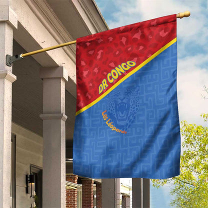 DR Congo Football Garden Flag Go Champions - African Pride