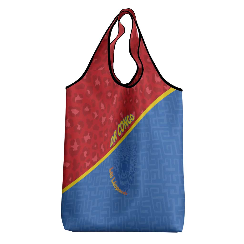 DR Congo Football Grocery Bag Go Champions - African Pride