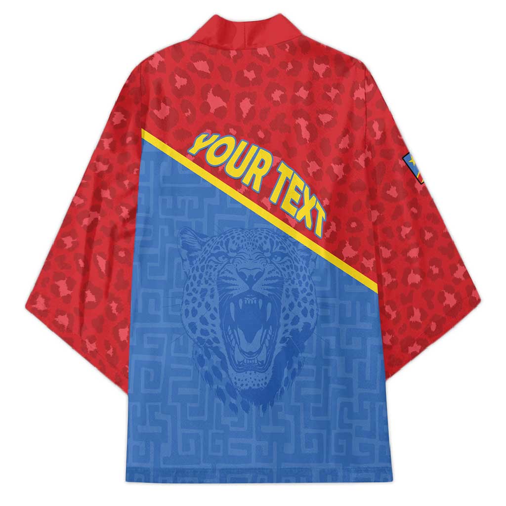 Custom DR Congo Football Kimono Allez Les Léopards