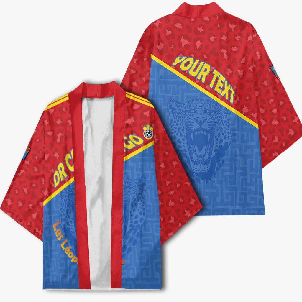 Custom DR Congo Football Kimono Allez Les Léopards