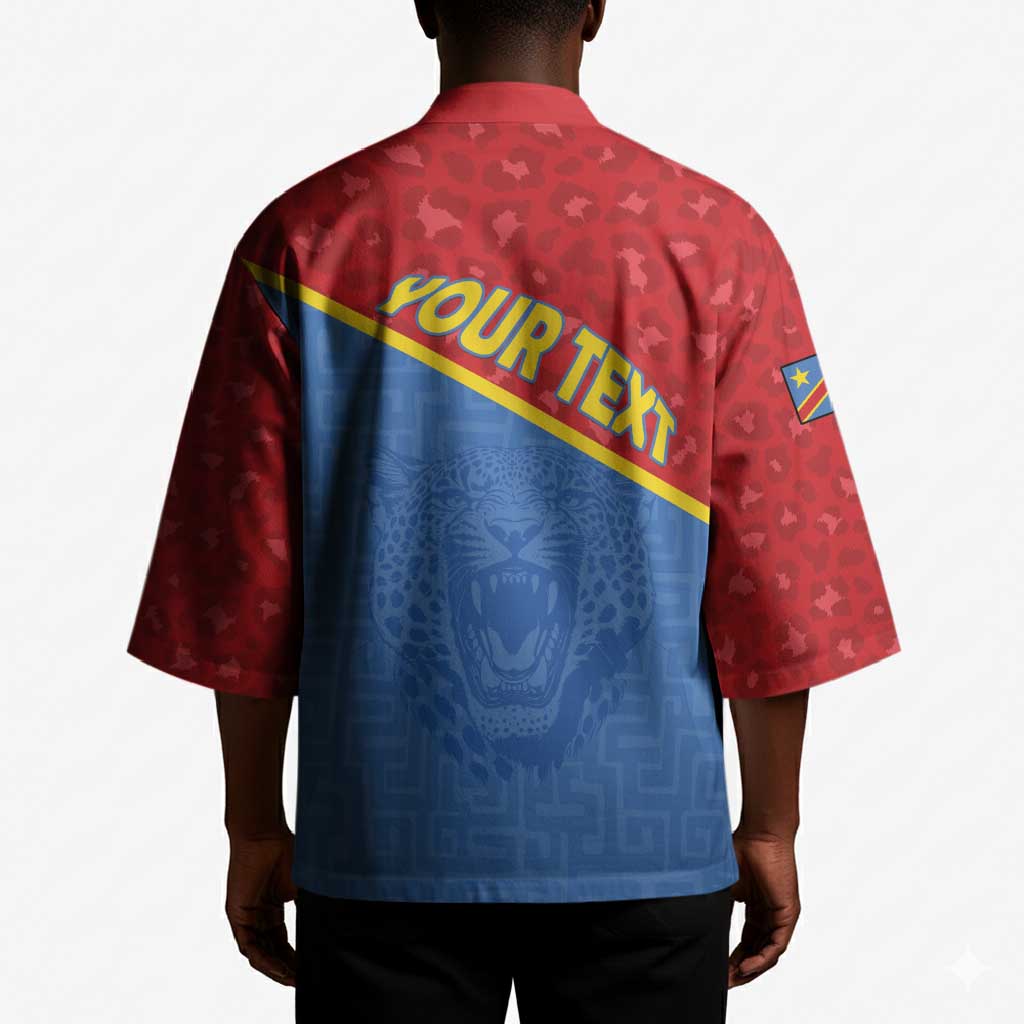 Custom DR Congo Football Kimono Allez Les Léopards