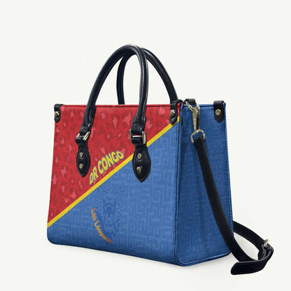 DR Congo Football Leather Bag Allez Les Léopards